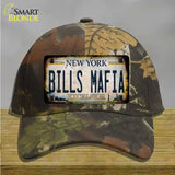Bills Mafia New York Rusty Novelty License Plate Hat Tag Cotton Camoflauge