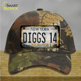 Diggs 14 Excelsior New York Rusty Novelty License Plate Hat Tag Cotton Camoflauge