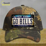 Go Bills New York Rusty Novelty License Plate Hat Tag Cotton Camoflauge