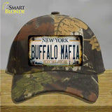 Buffalo Mafia Excelsior New York Rusty Novelty License Plate Hat Tag Cotton Camoflauge