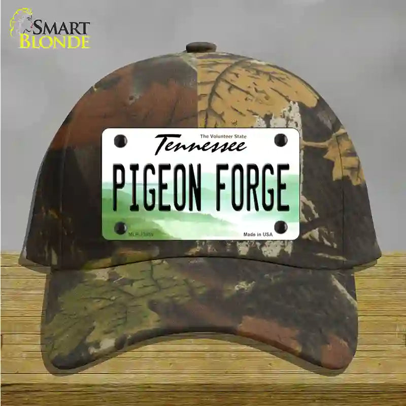 Pigeon Forge Tennessee Novelty License Plate Hat Tag Cotton Camoflauge