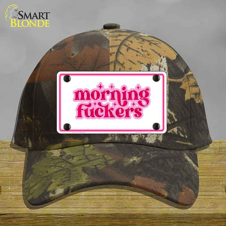 Morning F-ckers Novelty License Plate Hat HAT-MLP-14490