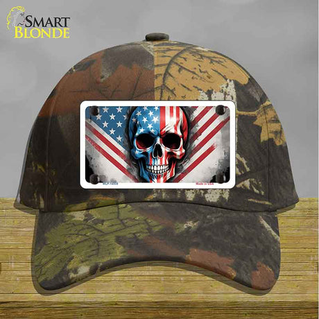 American Skull Novelty License Plate Hat HAT-MLP-14509