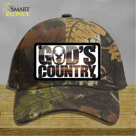 Gods Country Novelty License Plate Hat HAT-MLP-14517