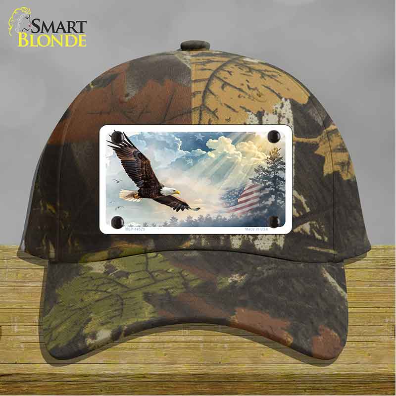 Sunrays & Eagle Novelty License Plate Hat HAT-MLP-14520