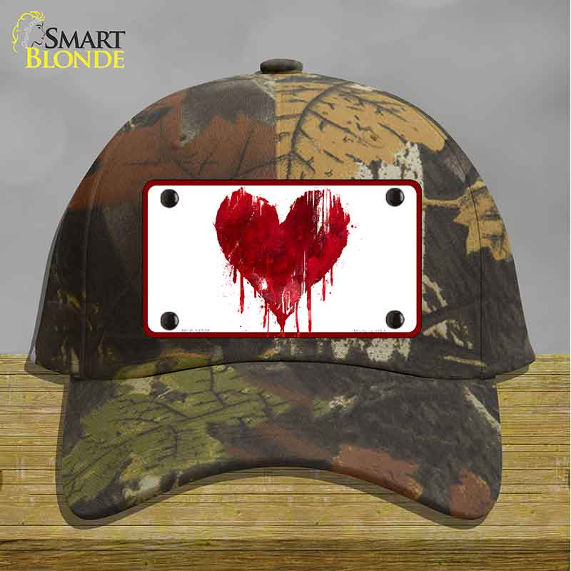 Bloody Heart Novelty License Plate Hat HAT-MLP-14538