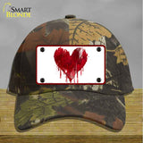 Bloody Heart Novelty License Plate Hat HAT-MLP-14538