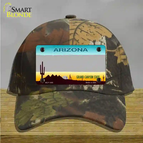 Arizona Gray State Blank Novelty License Plate Hat HAT-MLP-1455