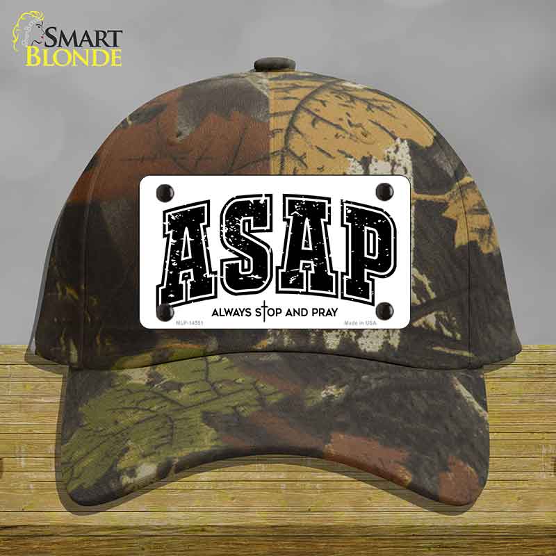 Always Stop and Pray Novelty License Plate Hat HAT-MLP-14561