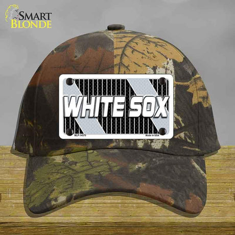 WHITE SOX Graphic Novelty License Plate Hat HAT-MLP-14570 Cotton Camoflauge
