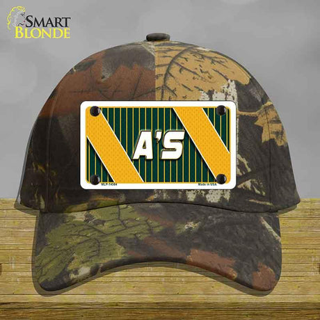 As Graphic Novelty License Plate Hat HAT-MLP-14584 Cotton Camoflauge