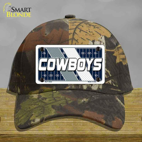 COWBOYS Graphic Novelty License Plate Hat HAT-MLP-14633 Cotton Camoflauge