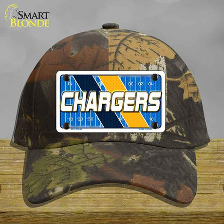 CHARGERS Graphic Novelty License Plate Hat HAT-MLP-14642 Cotton Camoflauge