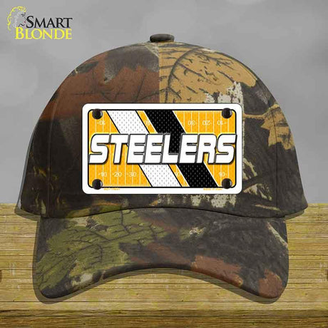 STEELERS Graphic Novelty License Plate Hat HAT-MLP-14651 Cotton Camoflauge