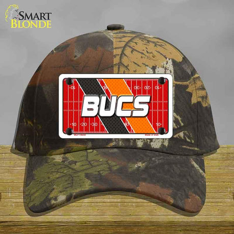 BUCS Graphic Novelty License Plate Hat HAT-MLP-14654 Cotton Camoflauge