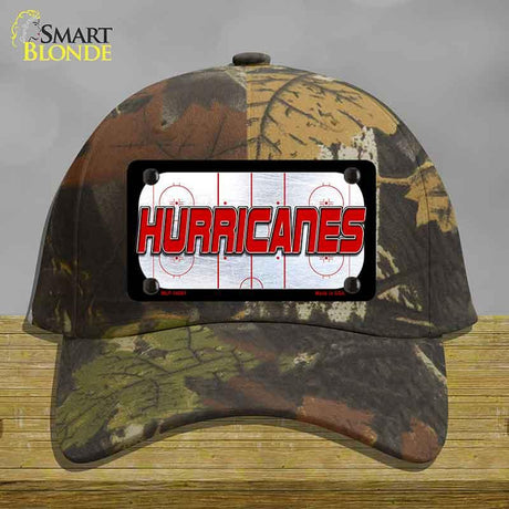 HURRICANES Graphic Novelty License Plate Hat HAT-MLP-14661 Cotton Camoflauge