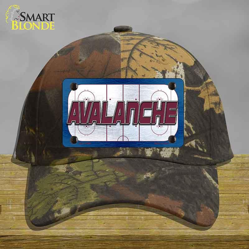 AVALANCHE Graphic Novelty License Plate Hat HAT-MLP-14663 Cotton Camoflauge