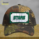 STARS Graphic Novelty License Plate Hat HAT-MLP-14665 Cotton Camoflauge