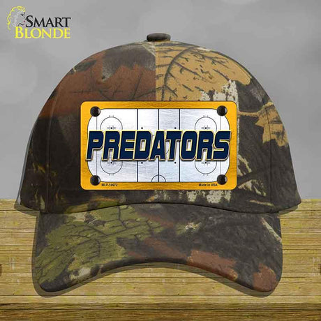 PREDATORS Graphic Novelty License Plate Hat HAT-MLP-14672 Cotton Camoflauge