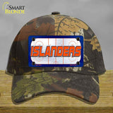 ISLANDERS Graphic Novelty License Plate Hat HAT-MLP-14674 Cotton Camoflauge