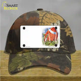 Football Offset Novelty License Plate Hat Cotton / Camoflauge