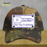 Your Key To Salvation Novelty License Plate Hat Cotton / Camoflauge