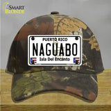 Naguabo Puerto Rico Novelty License Plate Hat Cotton / Camoflauge