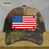 American Flag Novelty License Plate Hat Cotton / Camoflauge