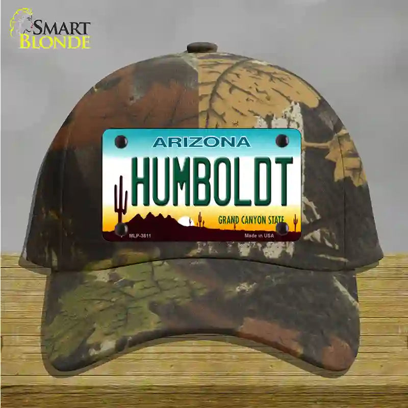 Humboldt Arizona Novelty License Plate Hat Cotton / Camoflauge