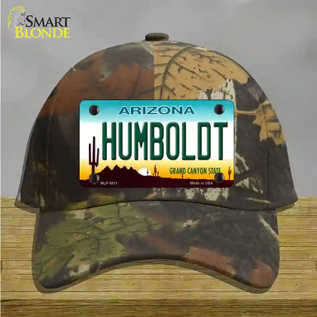 Humboldt Arizona Novelty License Plate Hat Cotton / Camoflauge