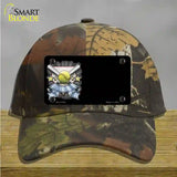 Softball Banner Offset Novelty License Plate Hat Cotton / Camoflauge