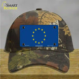 European Union Flag Novelty License Plate Hat Cotton / Camoflauge