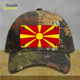 Macedonia Flag Novelty License Plate Hat Cotton / Camoflauge