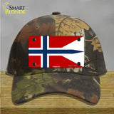 Norway-NS Flag Novelty License Plate Hat Cotton / Camoflauge