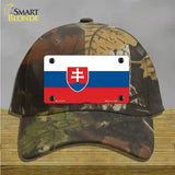 Slovakia Flag Novelty License Plate Hat Cotton / Camoflauge