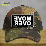 Move Over Black Novelty License Plate Hat Cotton / Camoflauge