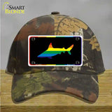 Shark Novelty License Plate Hat Cotton / Camoflauge