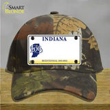 Indiana State Bicentennial Novelty License Plate Hat Cotton / Camoflauge