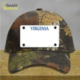 Virginia Old Dominion Blank Novelty License Plate Hat Cotton / Camoflauge