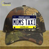 Moms Taxi Pennsylvania State Novelty License Plate Hat Cotton / Camoflauge