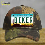 Arizona Biker Novelty License Plate Hat Cotton / Camoflauge