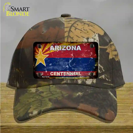 Arizona Centennial State Rusty Novelty License Plate Hat HAT-MLP-8190