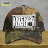 Hockey Dad Novelty License Plate Hat Cotton / Camoflauge