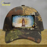 Alaska Bear Rusty Novelty License Plate Hat HAT-MLP-9512