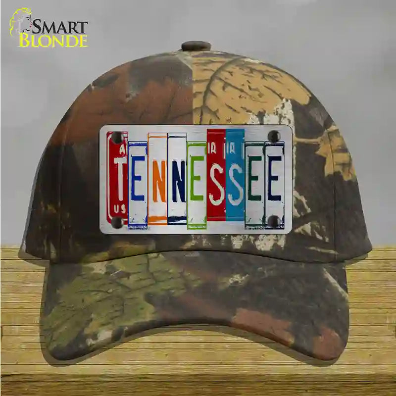 Tennessee License Plate Art Novelty License Plate Hat Cotton / Camoflauge