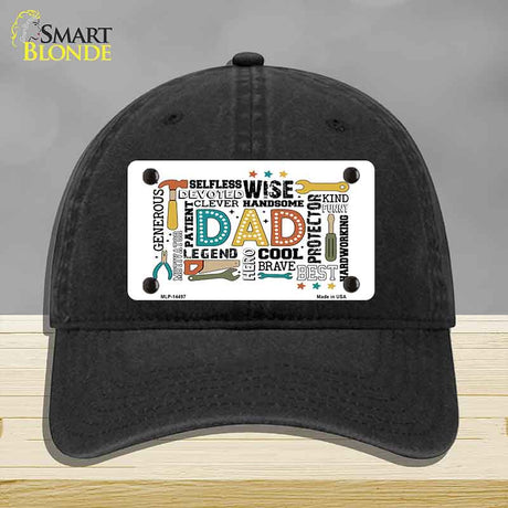 Dad Qualities Novelty License Plate Hat HAT-MLP-14497