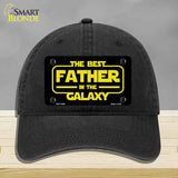 Best Father in the Galaxy Novelty License Plate Hat HAT-MLP-14503