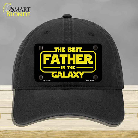 Best Father in the Galaxy Novelty License Plate Hat HAT-MLP-14503