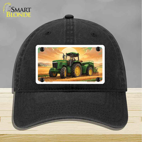 Tractor Sunset Novelty License Plate Hat HAT-MLP-14508
