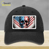 American Skull Novelty License Plate Hat HAT-MLP-14509